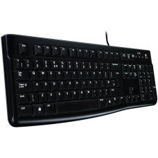 LOGITECH K120 Corded Keyboard - BLACK - USB - UKR - B2B