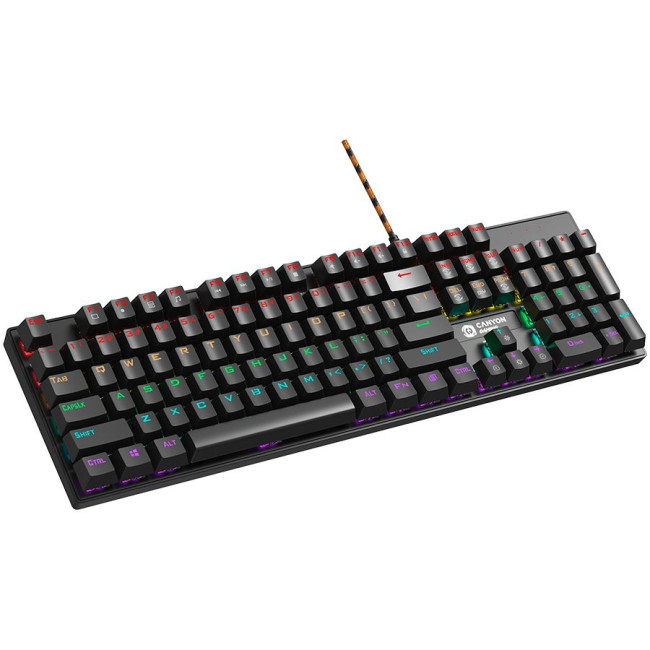 CANYON keyboard Deimos GK-4 Rainbow US Wired Black
