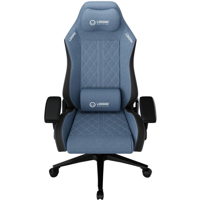 LORGAR CHA41, Ergonomic Gaming Chair Advanced, premium anti-stain fabric, Blue