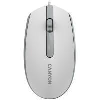 CANYON mouse M-10 Wired White Grey