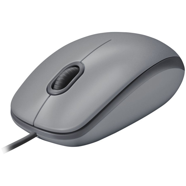 LOGITECH M110 Silent - MID GRAY - USB - EMEA-808 - AKOYA HANGTAB BOX M110S
