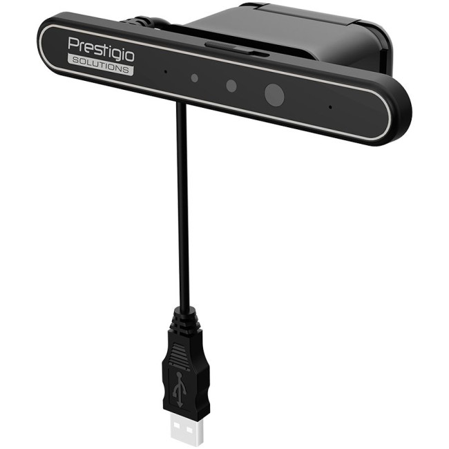 Prestigio Solutions Video Conferencing Windows Hello Camera: FHD, 2MP, 2 mic, 1m (Range), Connection via USB 3.0