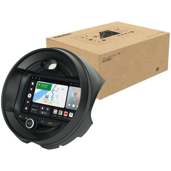 Installation kit for installing GAZER multimedia head units in cars - model F55-F009