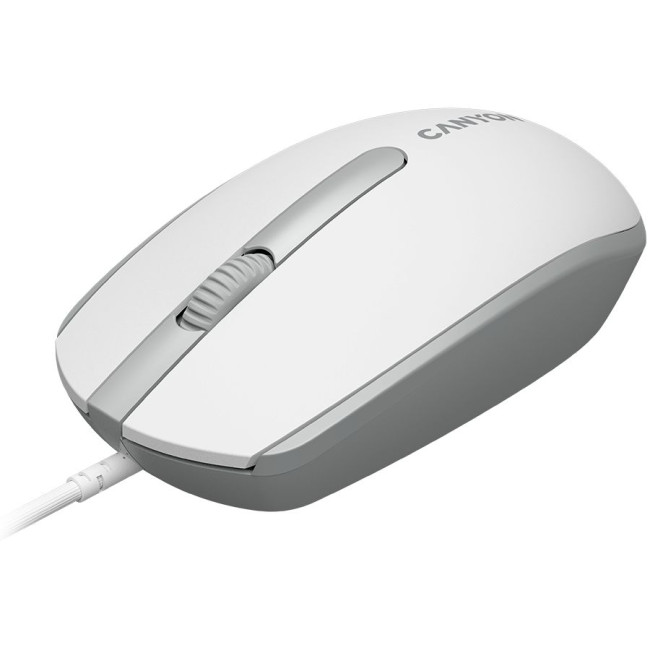 CANYON mouse M-10 Wired White Grey