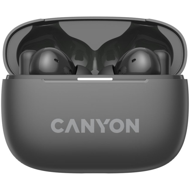 CANYON headset OnGo TWS-10 ANC+ENC Grey