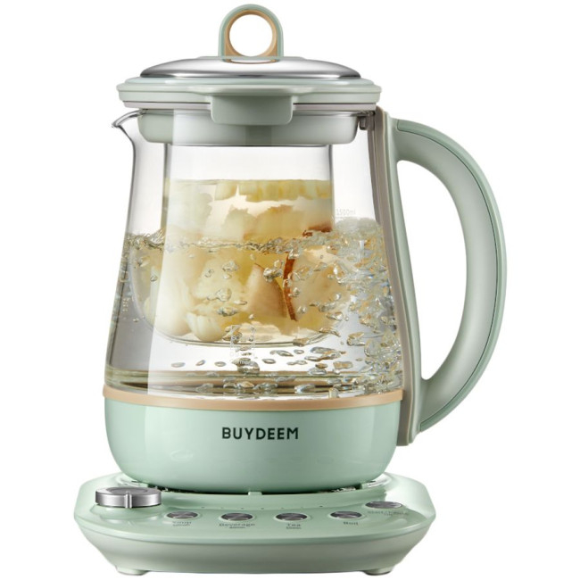 BUYDEEM Multi function Beverage Maker, model K1594T, color Cozy Greenish, EU