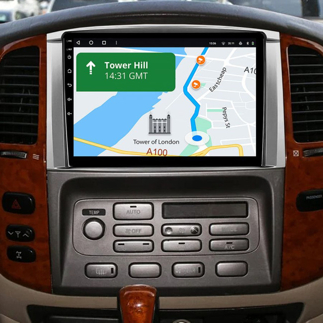 Installation kit for installing GAZER multimedia head units in cars - model J100/L-F009