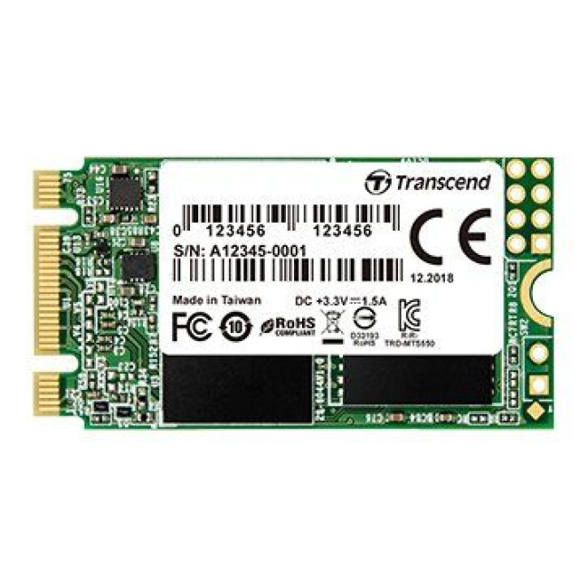 Transcend 256GB, M.2 2242 SSD, SATA III, 3D TLC