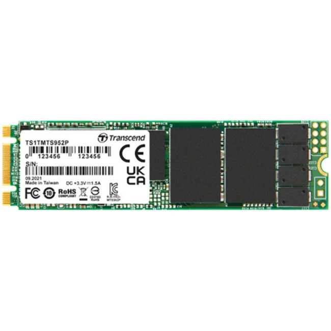 Transcend 1TB, M.2 2280 SSD, SATA3 B+M Key, TLC