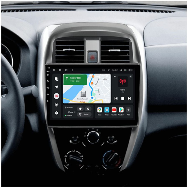 Installation kit for installing GAZER multimedia head units in cars - model C17-F009