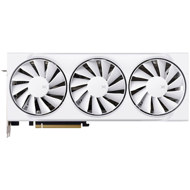 XFX Swift AMD Radeon RX 9070XT White Triple fan Gaming Edition with 16GB GDDR6 HDMI 3xDP, AMD RDNA 4