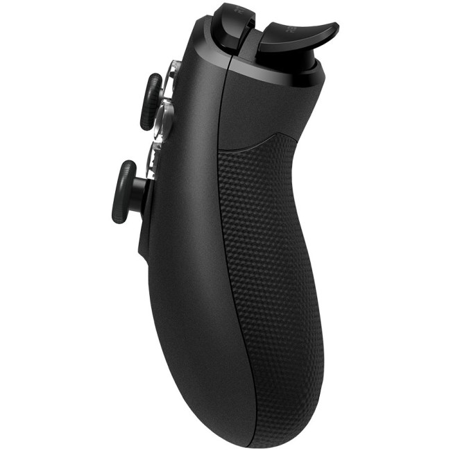LORGAR TRIX-510, Gaming controller, Black, BT5.0 Controller with built-in 600mah battery, 1M Type-C charging cable ,6 axis motion sensor support nintendo switch ,android,PC, IOS13, PS3, normal size dongle,black
