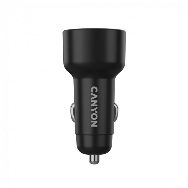 CANYON car charger OnDrive 85 PD 85W USB-A+USB-C Black