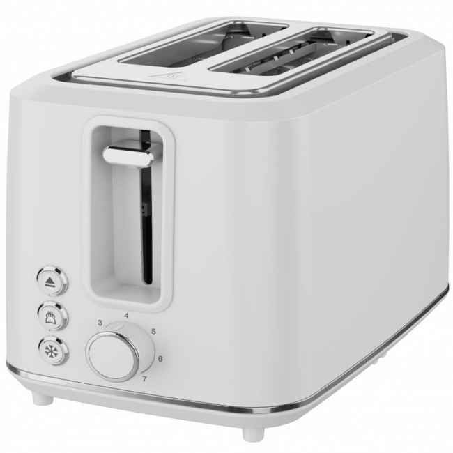Electric Toaster, white, 220-240V, 50-60Hz, 920-1080W, 2 slots, 3 modes, 7 browning levels