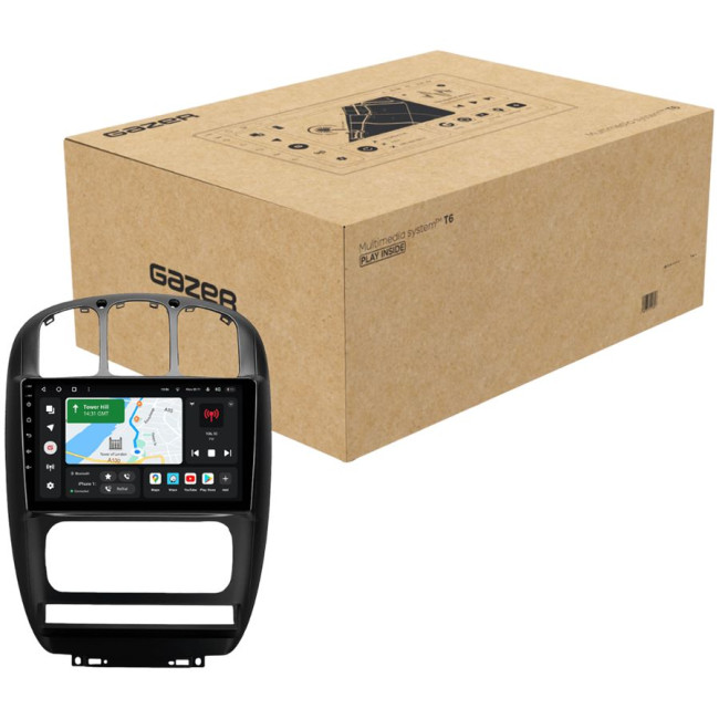 Installation kit for installing GAZER multimedia head units in cars - model AM-F009