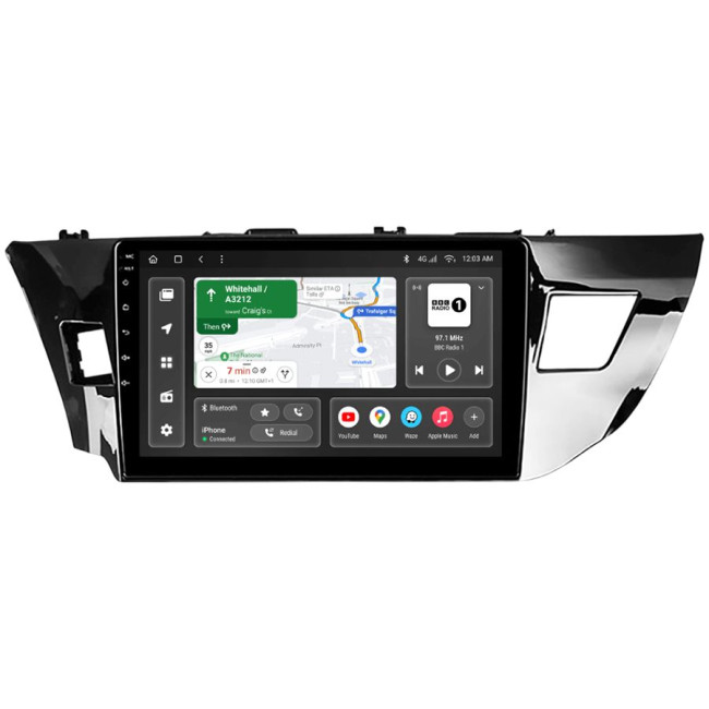 Installation kit for installing GAZER multimedia head units in cars - model E160/L-F009