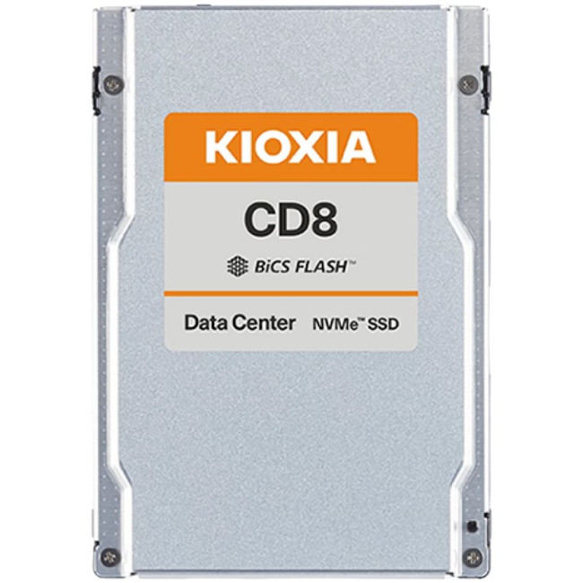 SSD Kioxia (U.2 15MM, 7.68TB, PCIe Gen4 1x4, BiCS FLASH TLC, CD8-R SIE*)