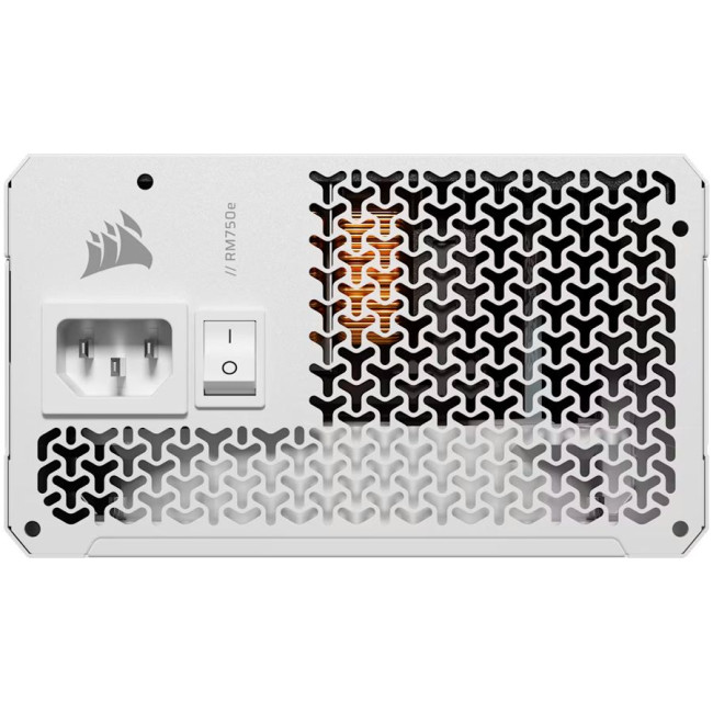 CORSAIR RM750e White, 750 Watt, Cybenetics Gold Certified, Fully Modular