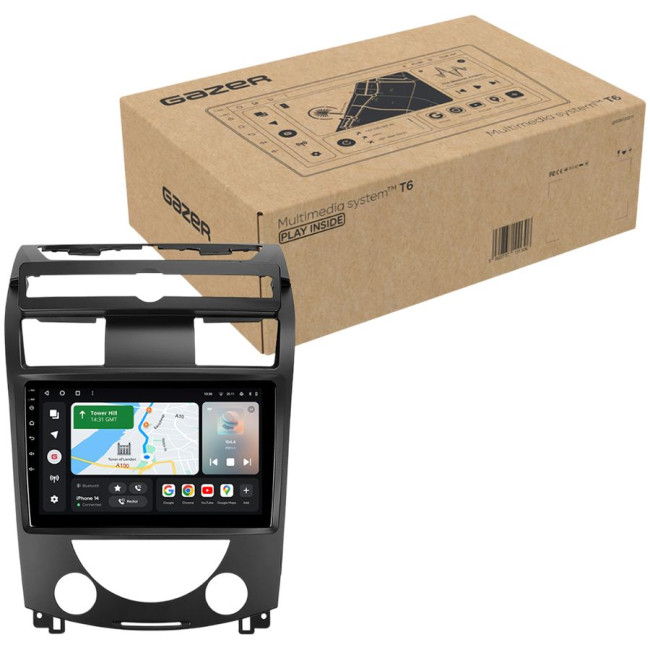 Installation kit for installing GAZER multimedia head units in cars - model GY-F009