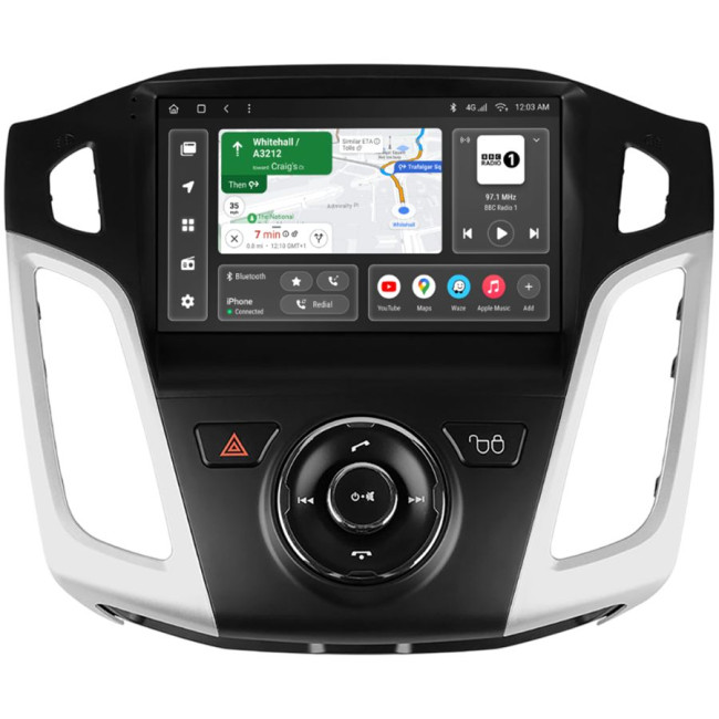 Installation kit for installing GAZER multimedia head units in cars - model C346-F009