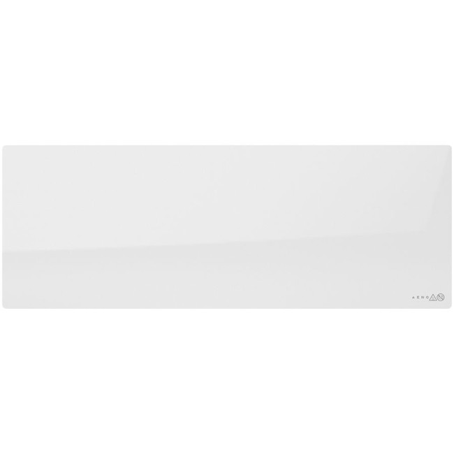 AENO Premium Eco Smart Heater, 700W, Tempered glass, Infrared+convection heating type, Led display Plug type: Europe (E/F type), WHITE