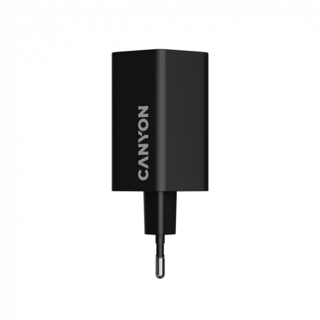 CANYON charger HEXAGON 65 GaN 65W 2xPD 1xQC EU Black