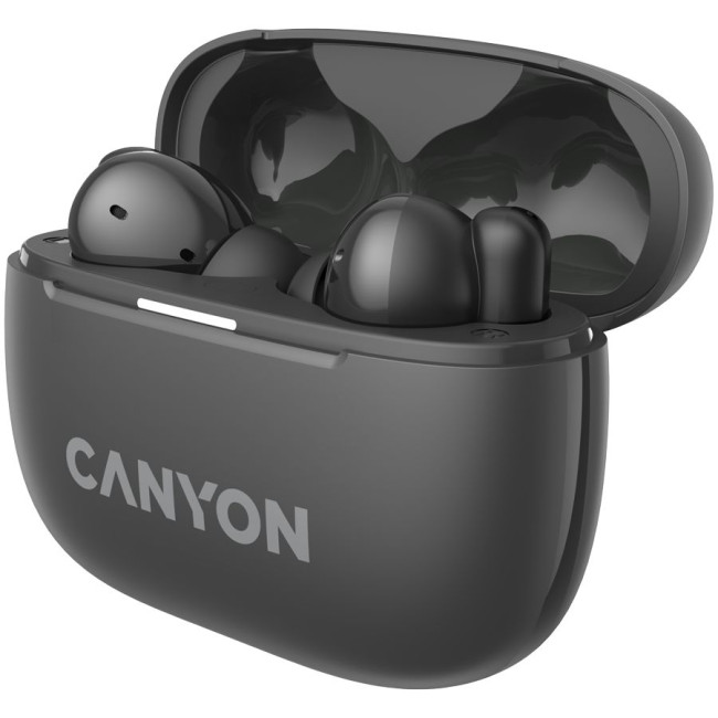 CANYON headset OnGo TWS-10 ANC+ENC Grey