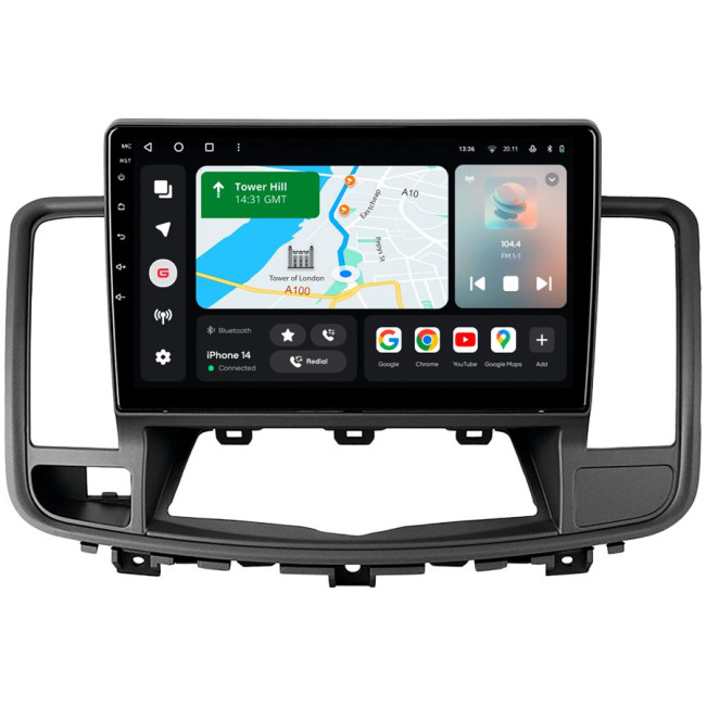 Installation kit for installing GAZER multimedia head units in cars - model J32/H-F010