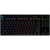 LOGITECH G PRO X TKL LIGHTSPEED Gaming Keyboard - BLACK - US INT'L - 2.4GHZ/BT - EMEA28-935 - TACTILE