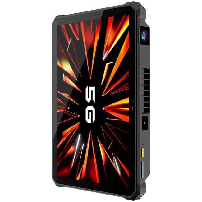 Blackview Active 12 Pro Rugged Tab 5G 16GB/1Tb 11-inch FHD 1920x1200 IPS 90Hz LCD Corning Glass 3 + PROJECTOR 120-inch MT7300 Octa-core 2.5GHz 50MP Front/108MP Rear Camera night vision 30000mAh 120W Fast charger Android 15 NFC MIL-STD-810H Black