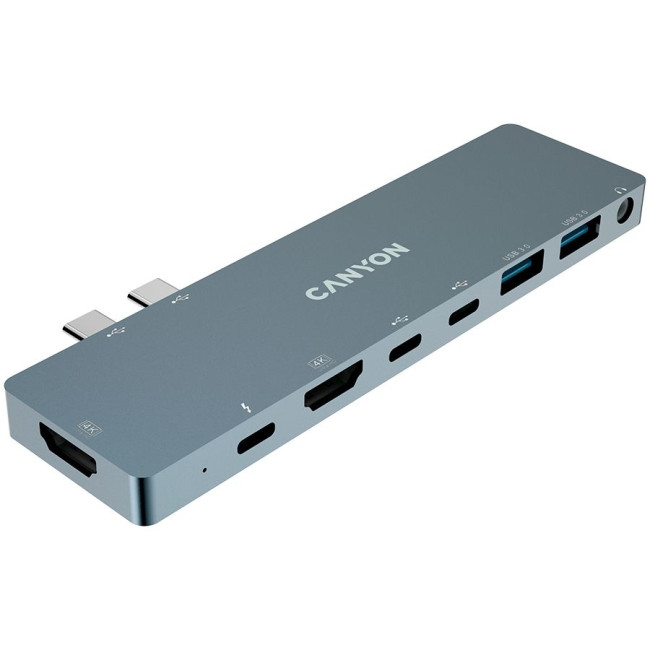 CANYON hub DS-8 8in1 Thunderbolt 4k Space Grey