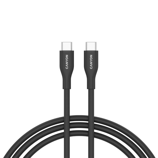 CANYON cable CC60SC10 C-C 60W 1m Silicon Black