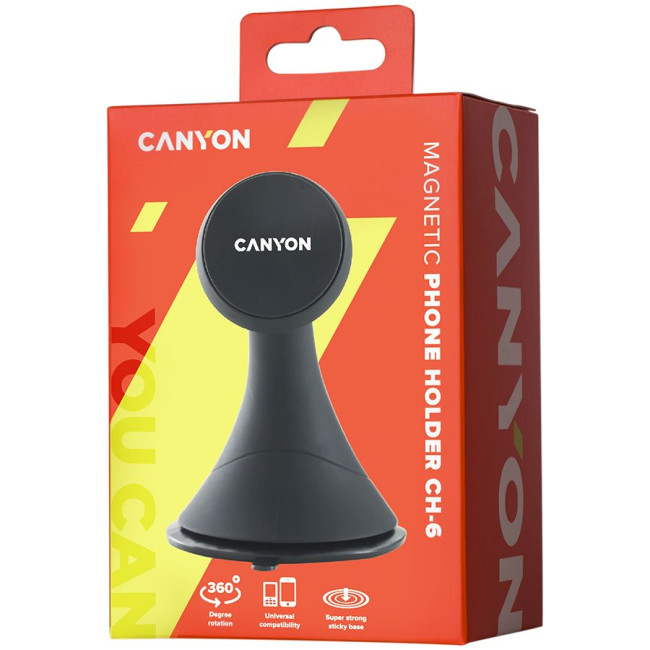 CANYON car holder CH-6 Magnetic Black