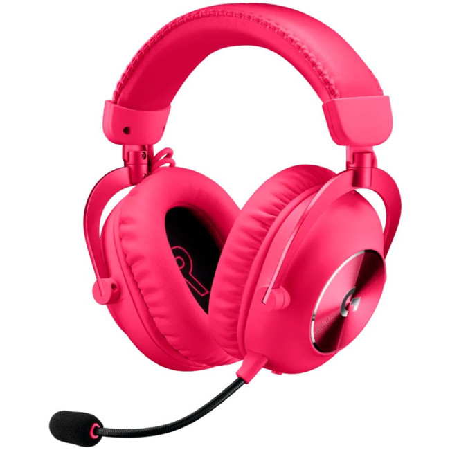 LOGITECH G PRO X 2 LIGHTSPEED Wireless Gaming Headset -  MAGENTA - 2.4GHZ - EMEA28-935