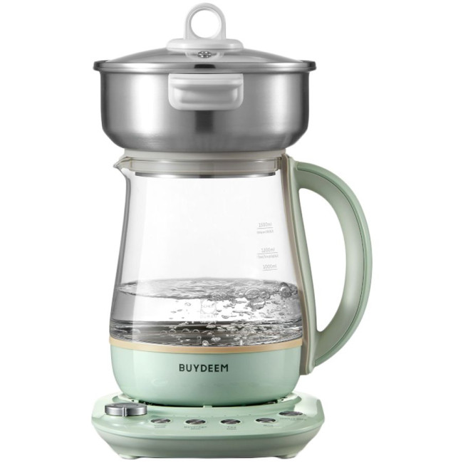 BUYDEEM Multi function Beverage Maker, model K1594T, color Cozy Greenish, EU