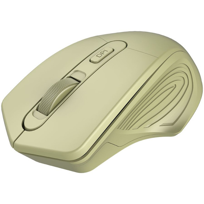 CANYON MW-15, 2.4GHz Wireless Optical Mouse with 4 buttons, DPI 800/1200/1600, Golden, 115*77*38mm, 0.064kg
