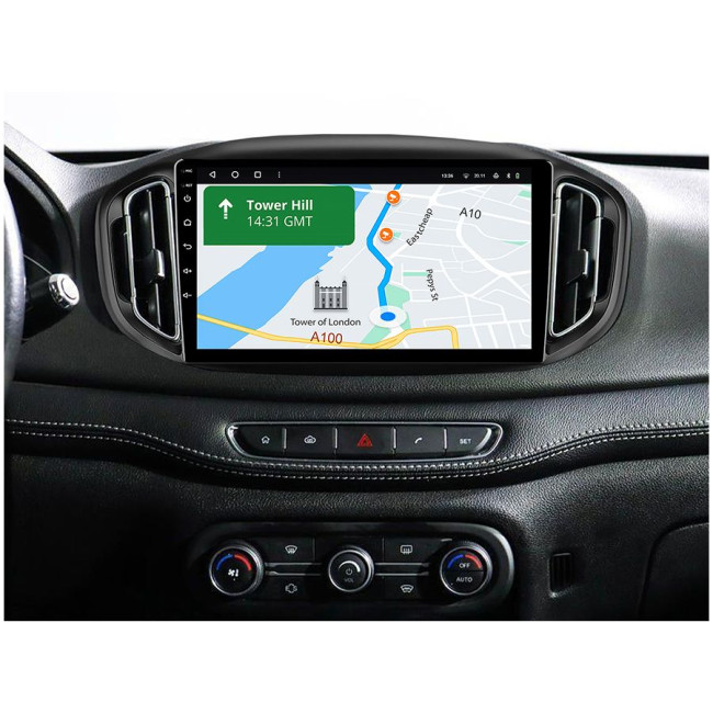 Installation kit for installing GAZER multimedia head units in cars - model DRF35-F009