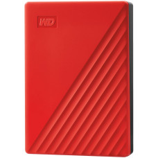 Жорсткий диск HDD External WD My Passport (4TB  USB 3.2) Red