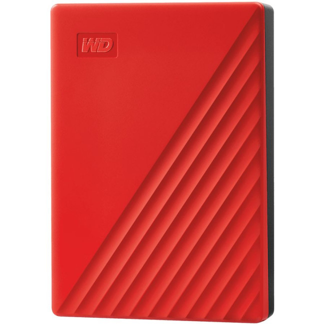Жорсткий диск HDD External WD My Passport (4TB  USB 3.2) Red