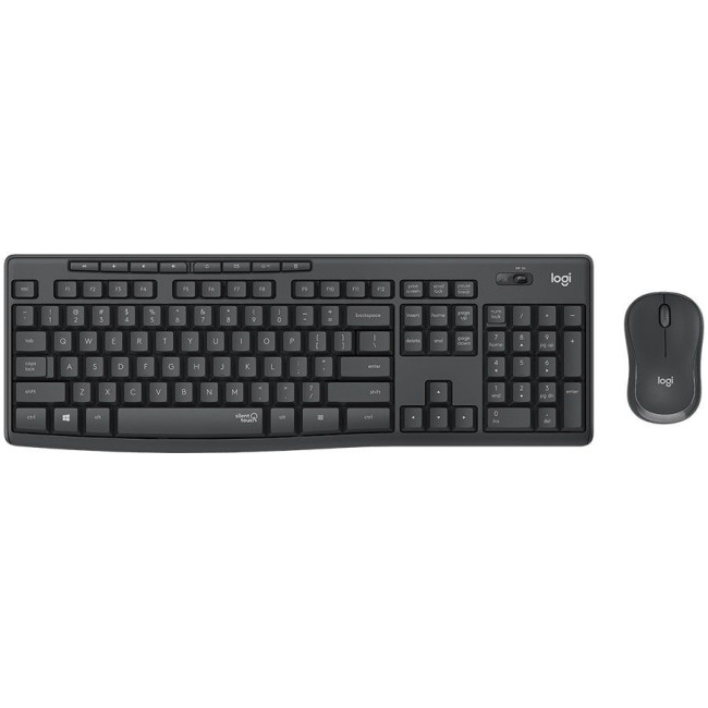 LOGITECH MK295 Silent Wireless Combo - GRAPHITE - US INT'L - 2.4GHZ - INTNL