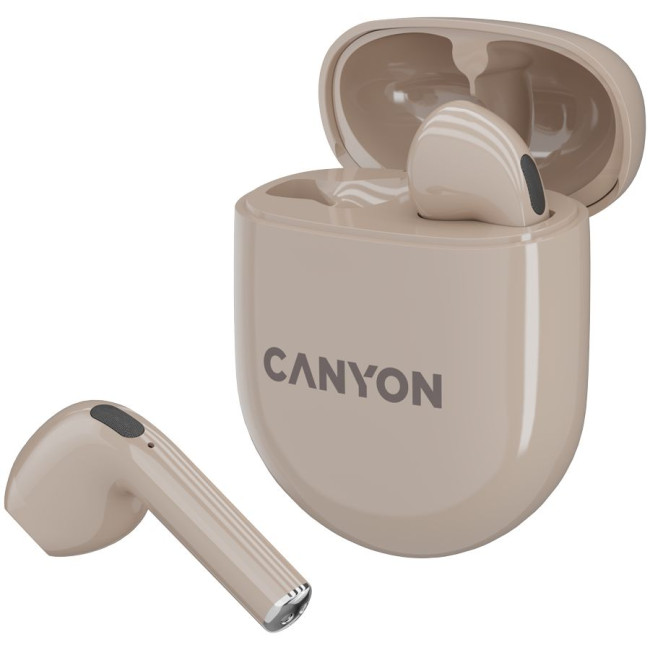 CANYON headset TWS-6 Beige