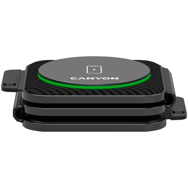 CANYON wireless charger WS-305 15W 3in1 Foldable Black