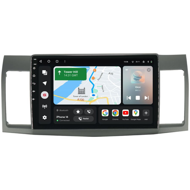 Installation kit for installing GAZER multimedia head units in cars - model CY/L-F010