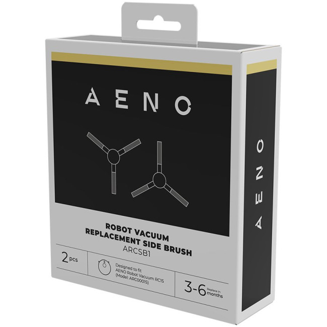 AENO Side brushes for robot vacuum cleaner RC1S with auto dust removal station, 2 pcs/set