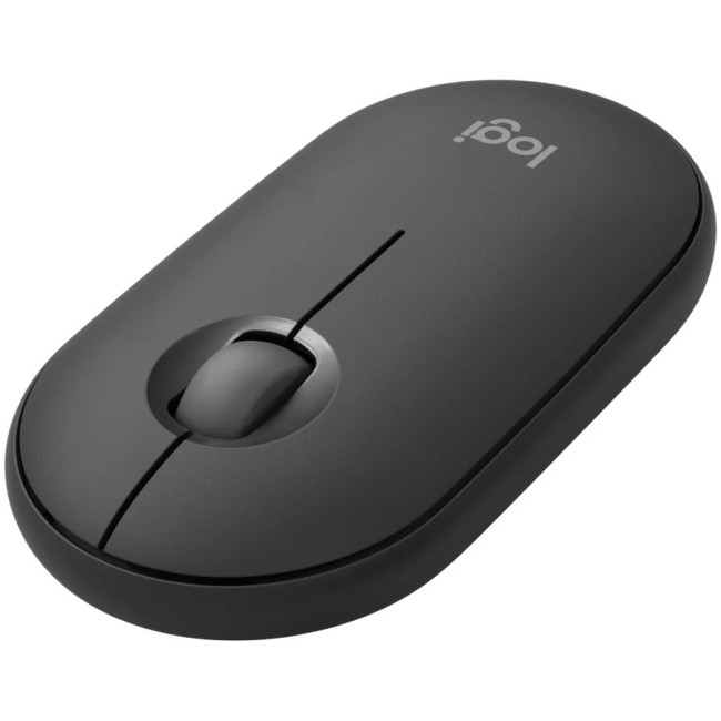 LOGITECH Pebble Mouse 2 M350s - TONAL GRAPHITE - BT - EMEA-808 - DONGLELESS