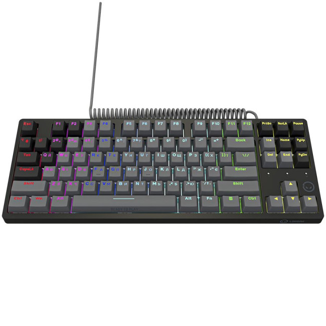 LORGAR Azar 514TKL, Wired RGB mechanical gaming keyboard, black, EN+UA layout
