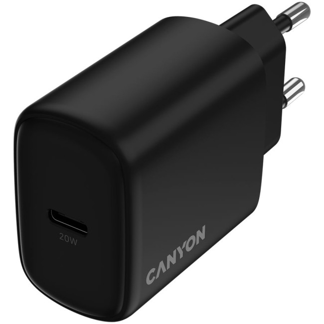 CANYON charger OnCharge 200 20W 1xPD EU Black