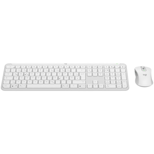 LOGITECH Signature Slim Combo MK950 - OFF WHITE - US INT'L - 2.4GHZ/BT