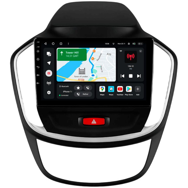 Installation kit for installing GAZER multimedia head units in cars - model BA-F009