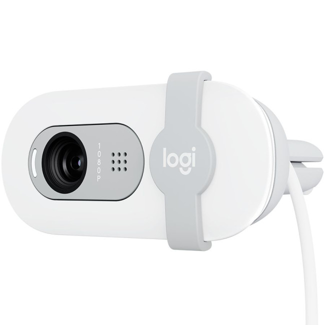 LOGITECH Brio 100 Full HD Webcam - OFF-WHITE - USB - EMEA28-935